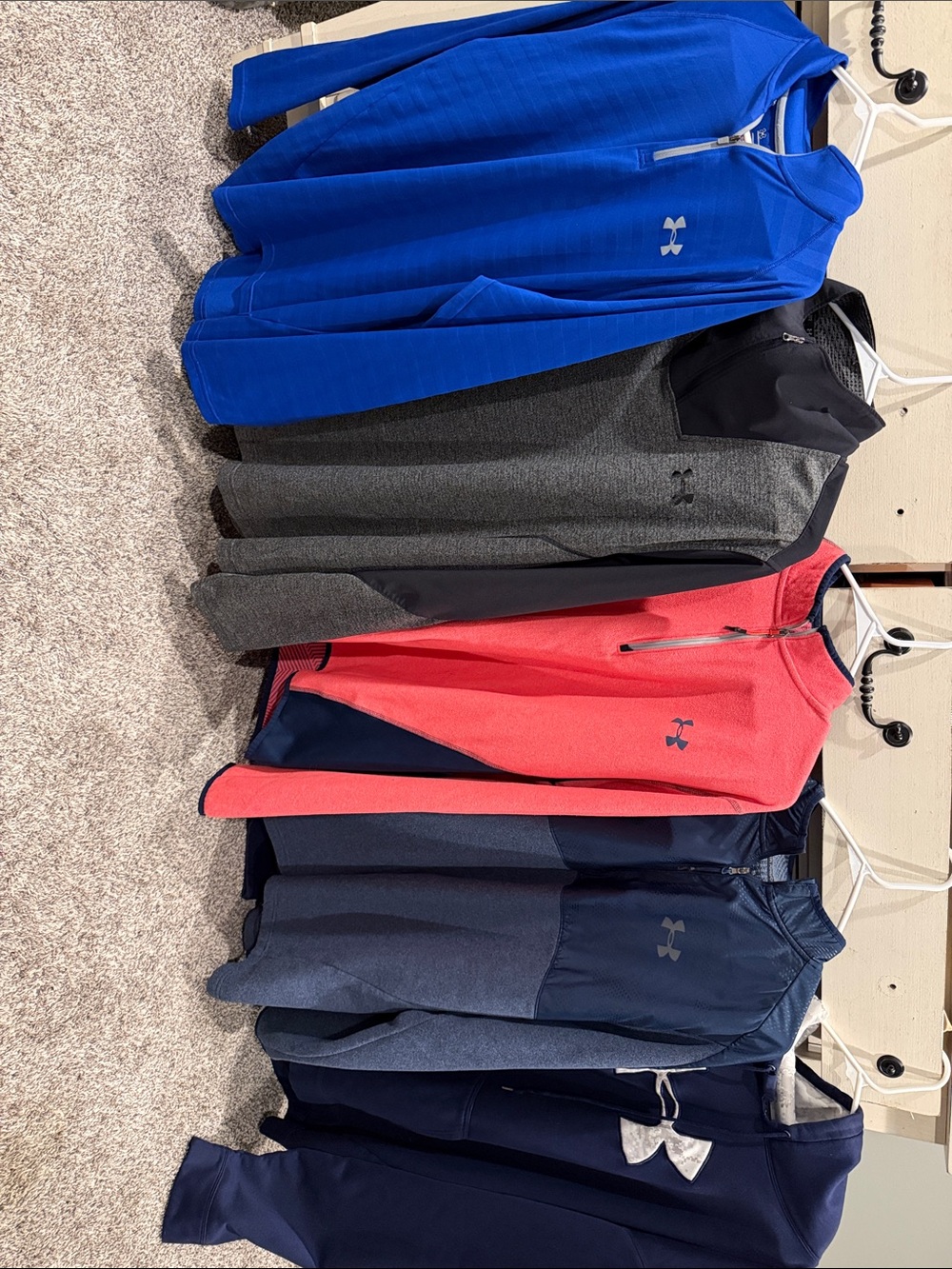 Under Armour Men’s Bright Performance Quarter-Zip Jackets/Sweatshirt - Picture 1 of 9